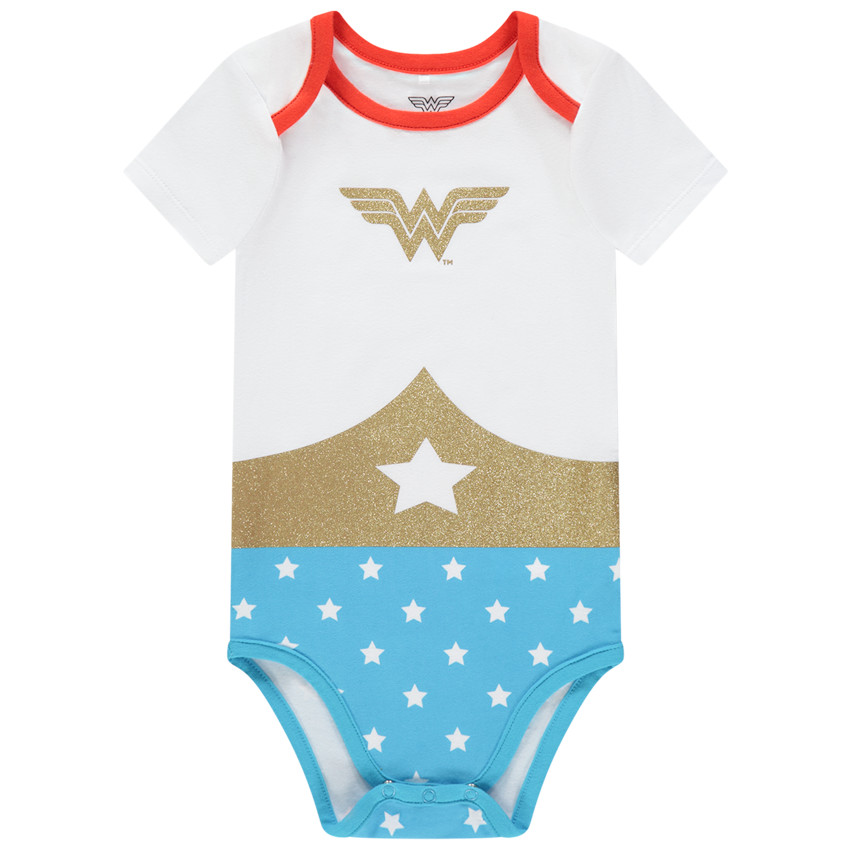 Body manga corta Wonder Woman 