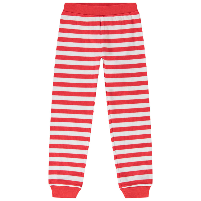 Pijama y gorro de duende navideño para niño 