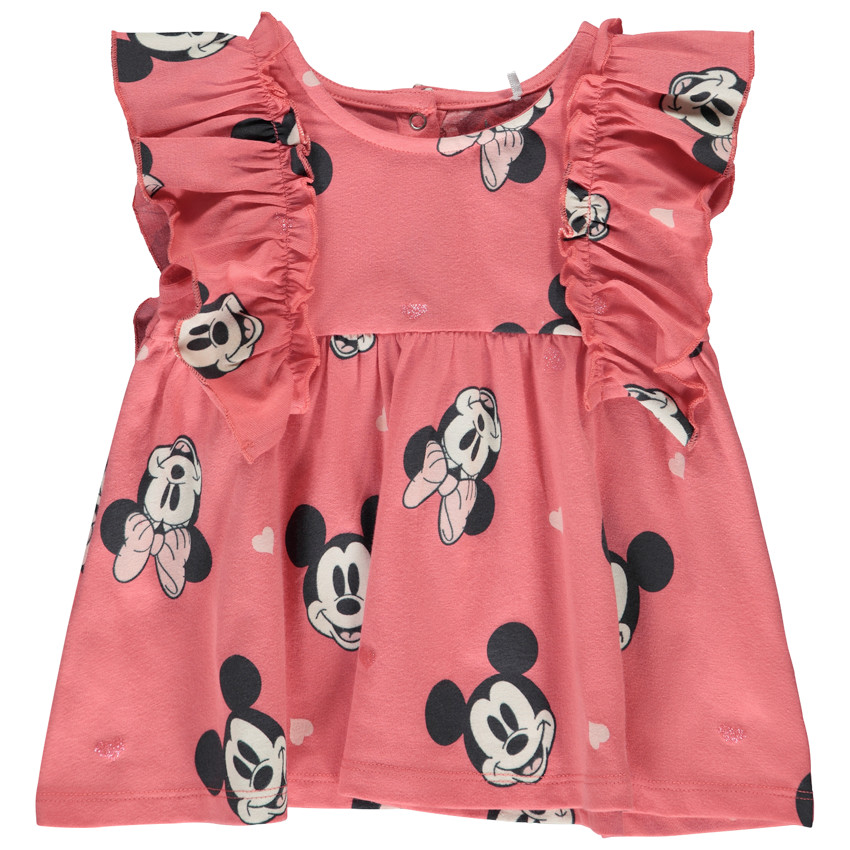 Camiseta manga corta Minnie Disney para bebé niña 