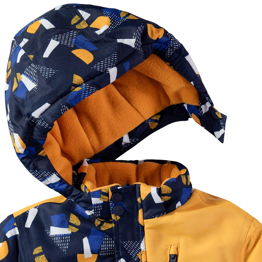 Cazadora de esquí impermeable con estampado gráfico all-over 
