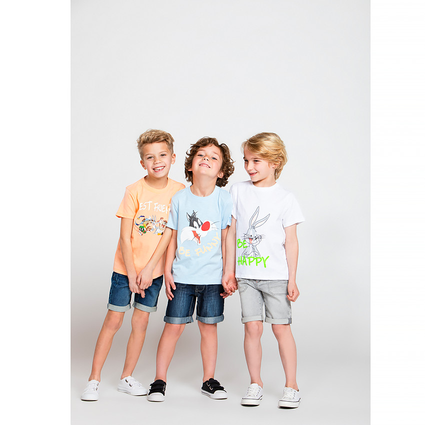 Camiseta manga corta Silvestre Looney Tunes 