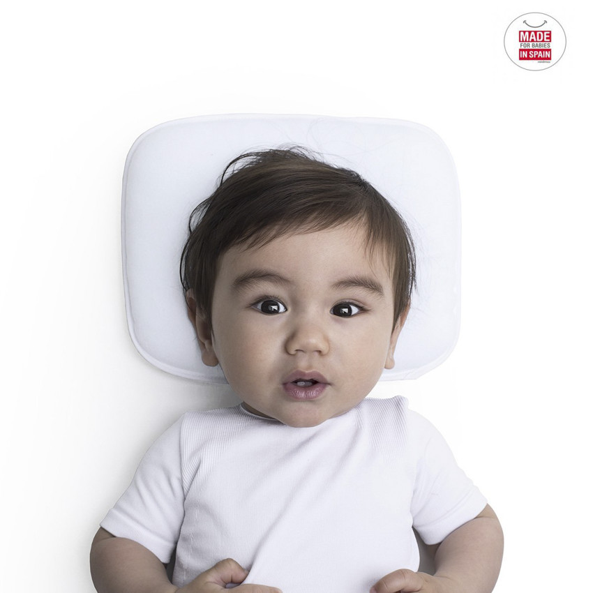 COJIN DE BRAZO 25x20x1 CM LISO E blanco 