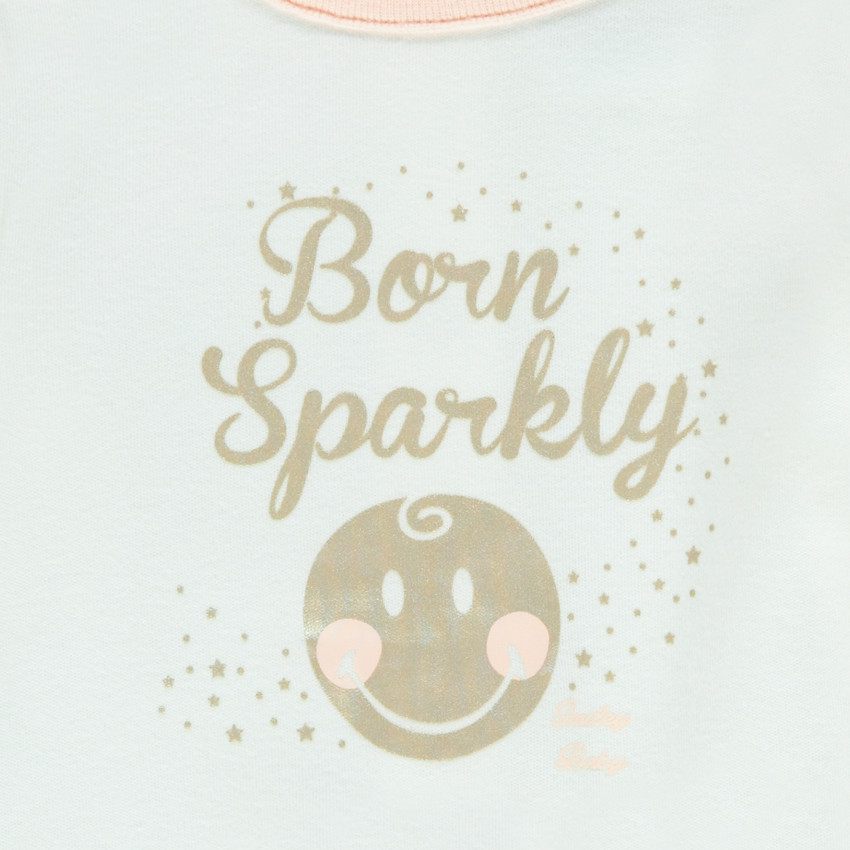 Túnica de manga larga de punto con estampado ©Smiley Baby 