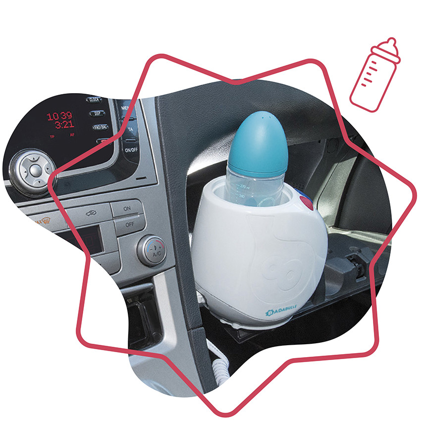 Calentador de biberones para casa y coche Easy + 