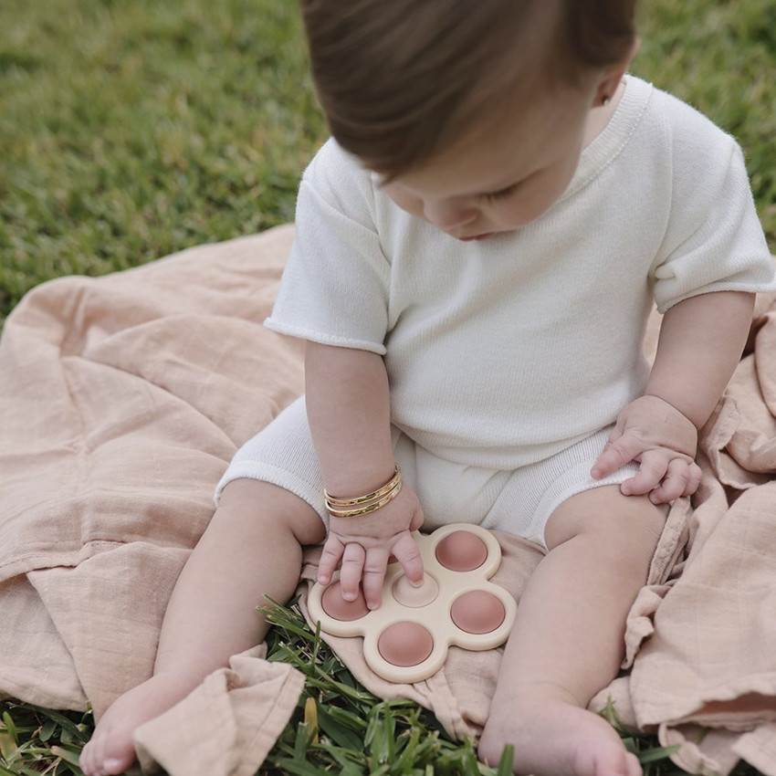 Pop it flower d.thym-natur-sh.sand 11.5x11.5 cm 