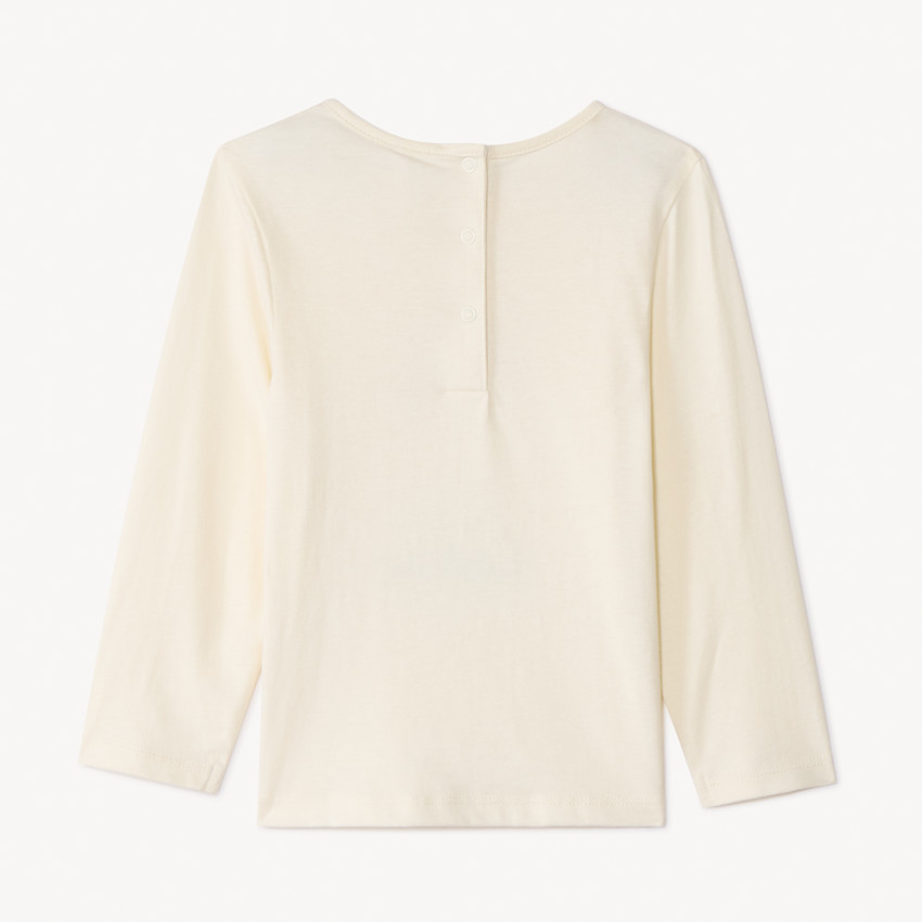 Camiseta de manga larga estampada para bebé niña 