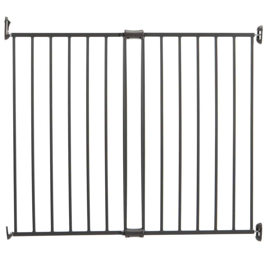 Barandilla de seguridad ajustable 60-97 cm Maximetal gris oscuro 