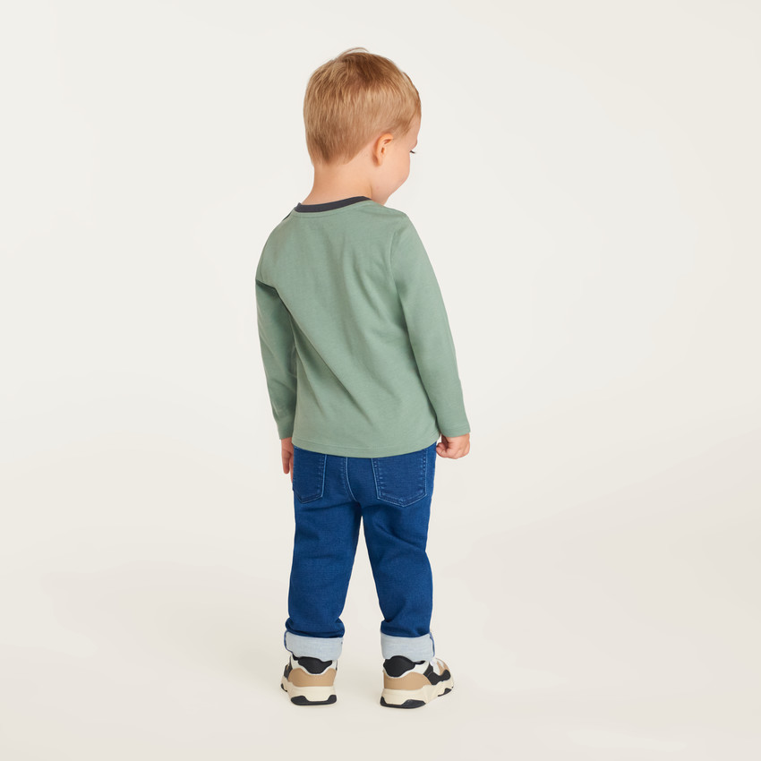 Camiseta de manga larga para bebé niño 