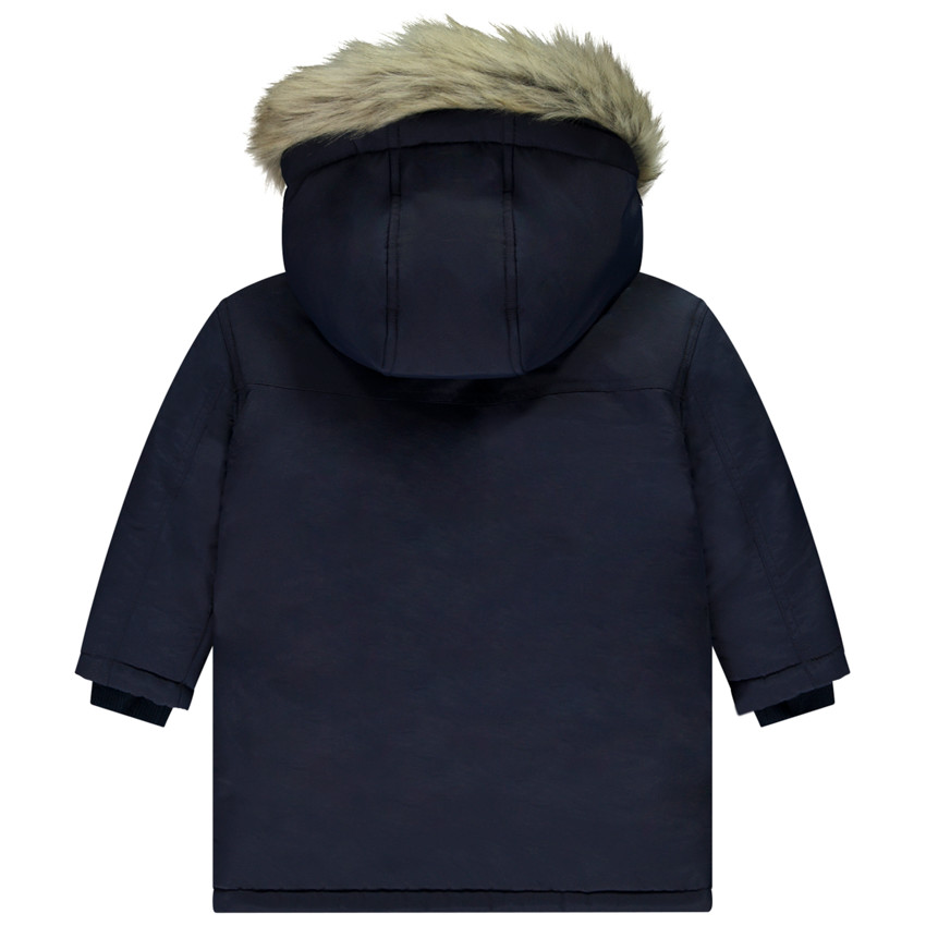 Parka a capuche avec fausse fourrure amovible pour garcon Orchestra