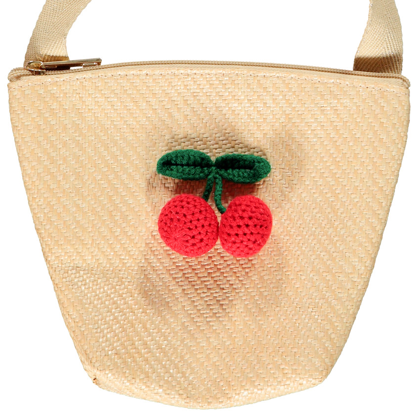 Bolso bandolera cerezas 