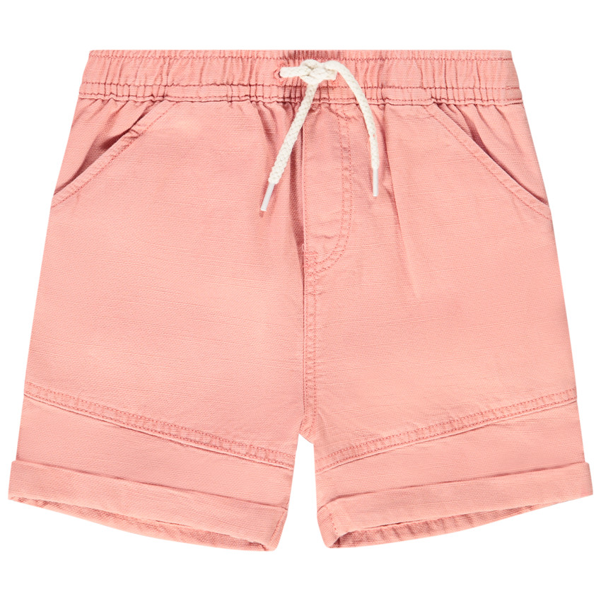 Bermudas de algodón texturizado para bebé niño 