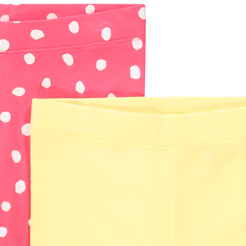 Pack de 4 leggings cortos para niña con estampados variados  Additional Pack de 4 leggings cortos para niña con estampados variados