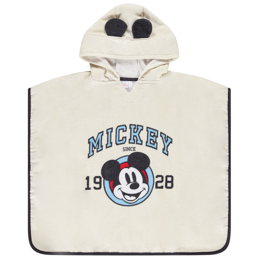 Capa de baño de rizo Mickey Disney para niño 