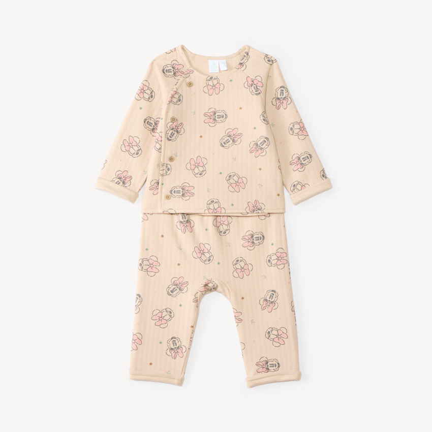 Conjunto de 2 piezas para bebé niña en jersey de Minnie Disney 
