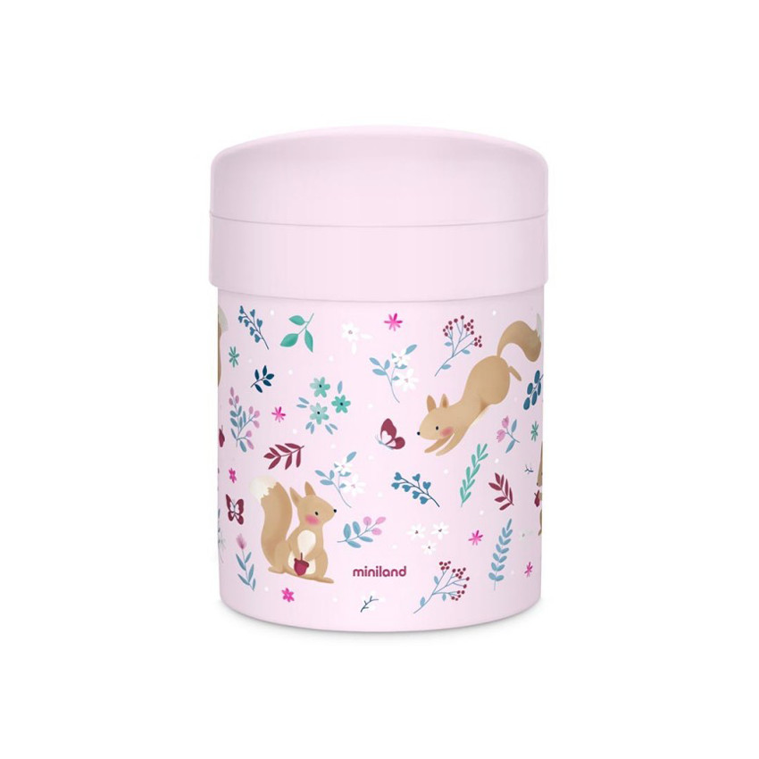 Termo para comida 2 recipientes Thermetic Squirrel 700ml 