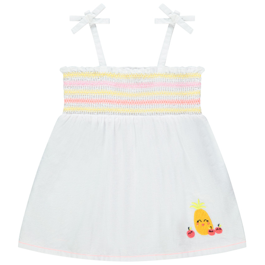 Tunique à nouettes et fruits brodés  Additional Tunique à nouettes et fruits brodés