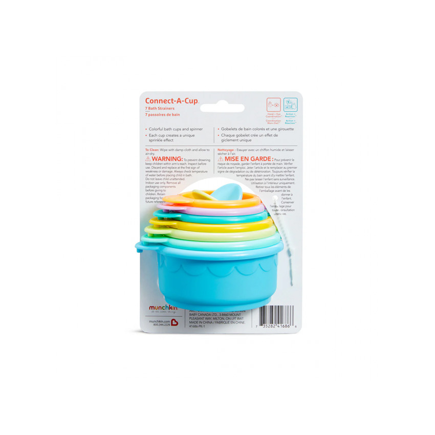 JOUET DIVERS 1er Age Connect a cup 7 tasses à empiler 