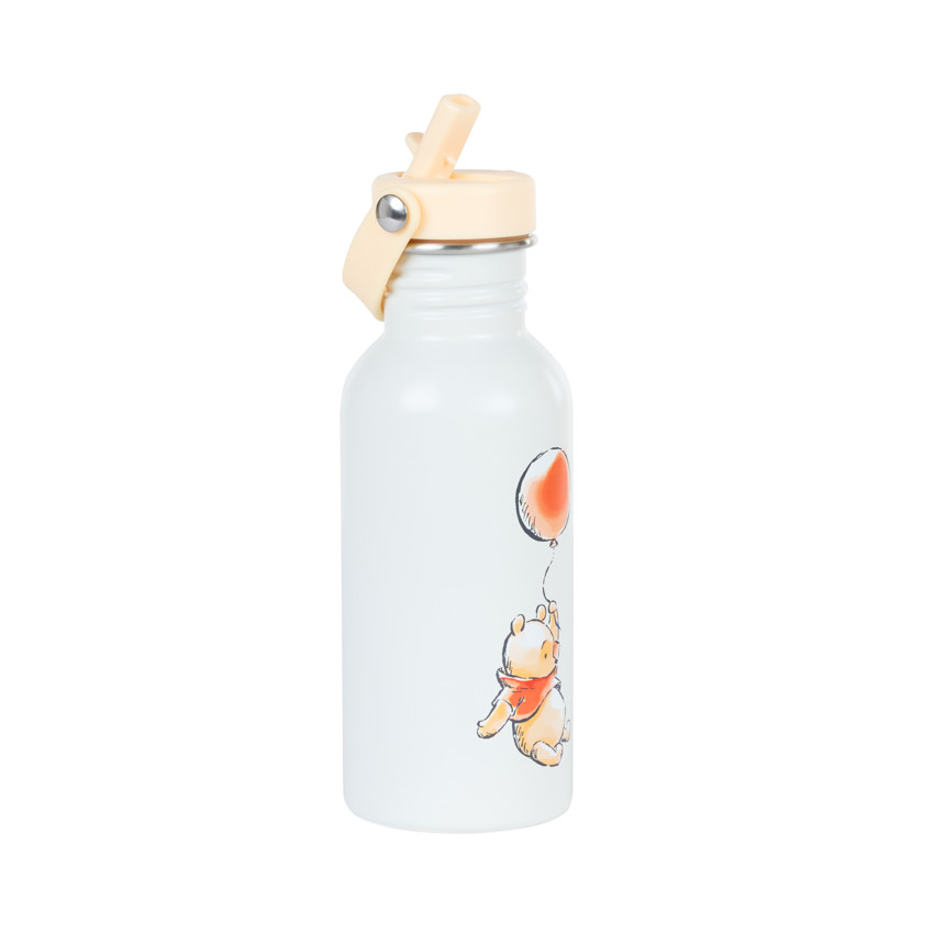Botella de acero inoxidable con pajita Winnie the Pooh Disney - 500ml 