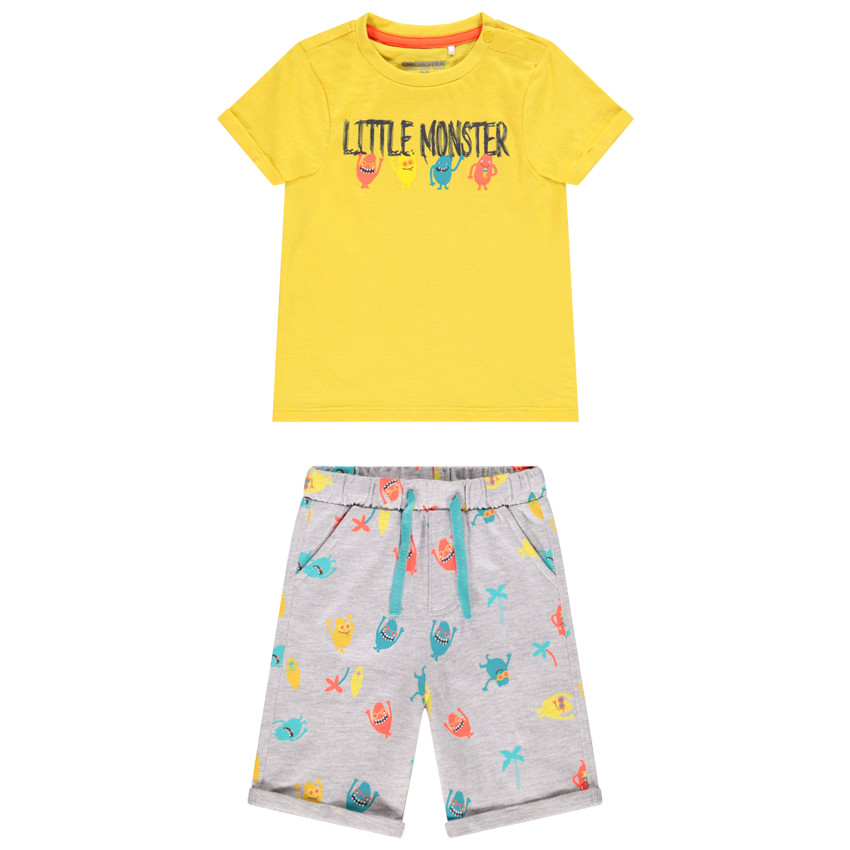 Conjunto camiseta y short 