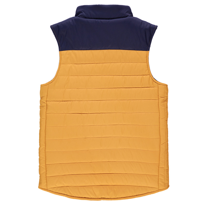 Júnior - Anorak sin mangas con efecto acolchado. 