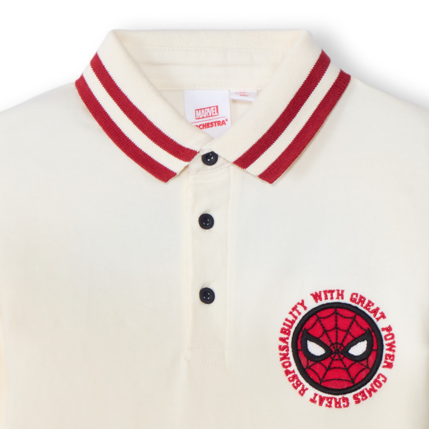 Polo manches longues Spider-Man Marvel pour garçon 