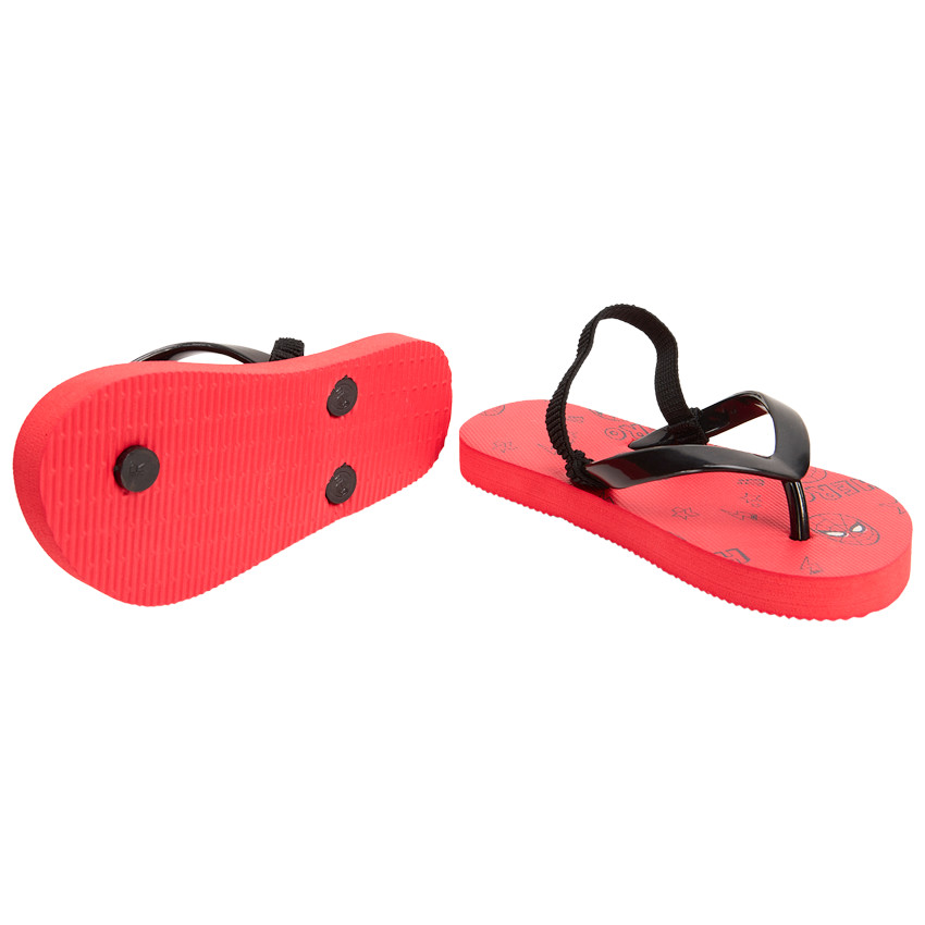 Tongs impresas de Spider-Man Marvel para niño con tira según la talla  Additional Tongs impresas de Spider-Man Marvel para niño con tira según la talla