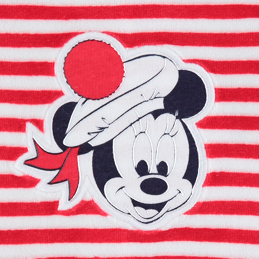 Pijama de terciopelo de rayas con lunares y rayas de Minnie ©Disney  Additional Pijama de terciopelo de rayas con lunares y rayas de Minnie ©Disney