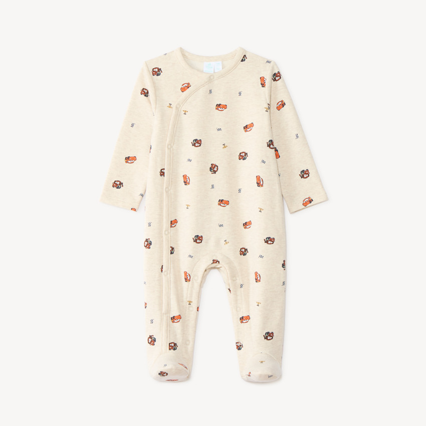 Pijama de felpa para bebé niño con estampado de Flash McQueen (Acabados diferentes según la edad) 