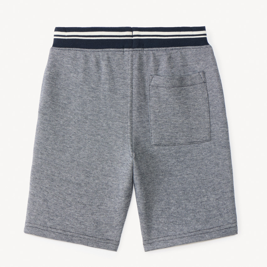 Bermudas de piqué efecto jaspeado para niño 