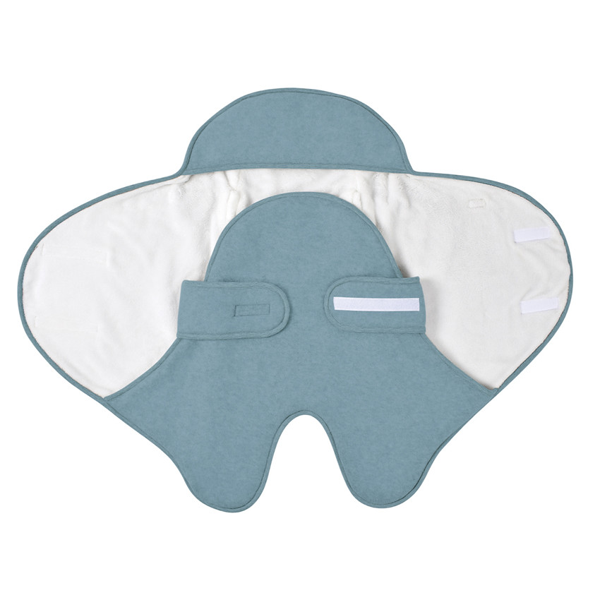 Chancelière Babynomade pour poussette 0-6M Bleu/Blanc 