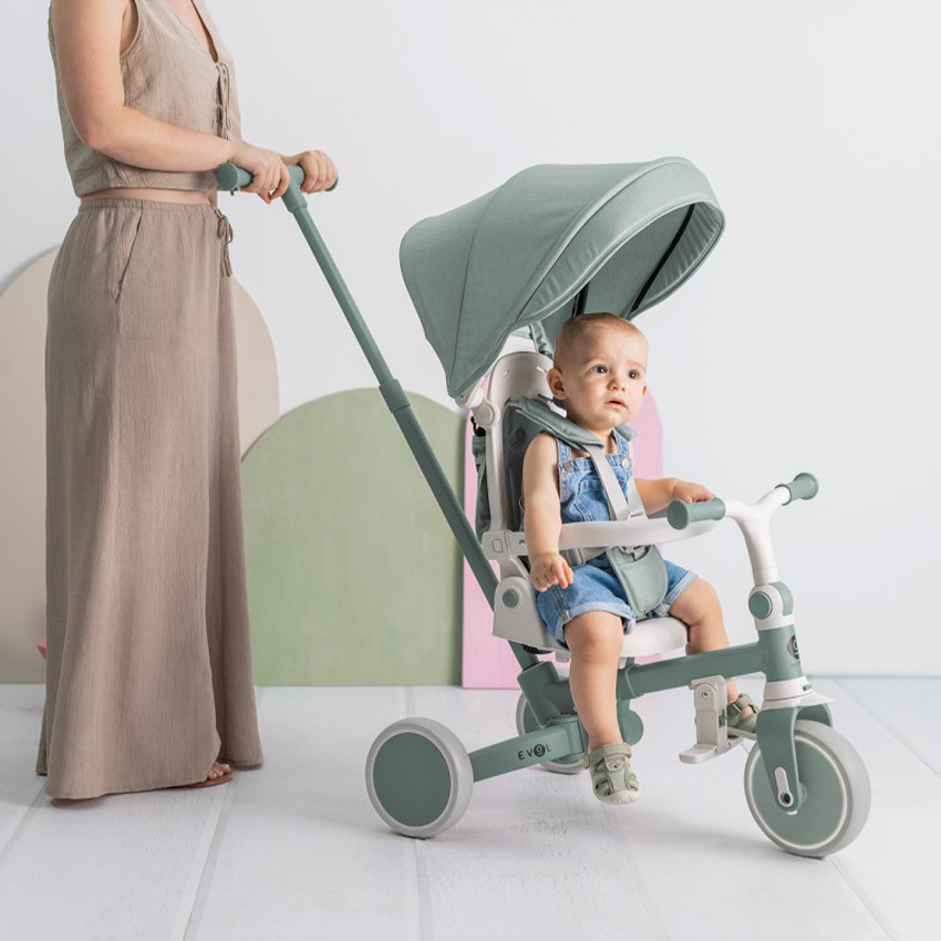 Triciclo multifunción Evol Mint 