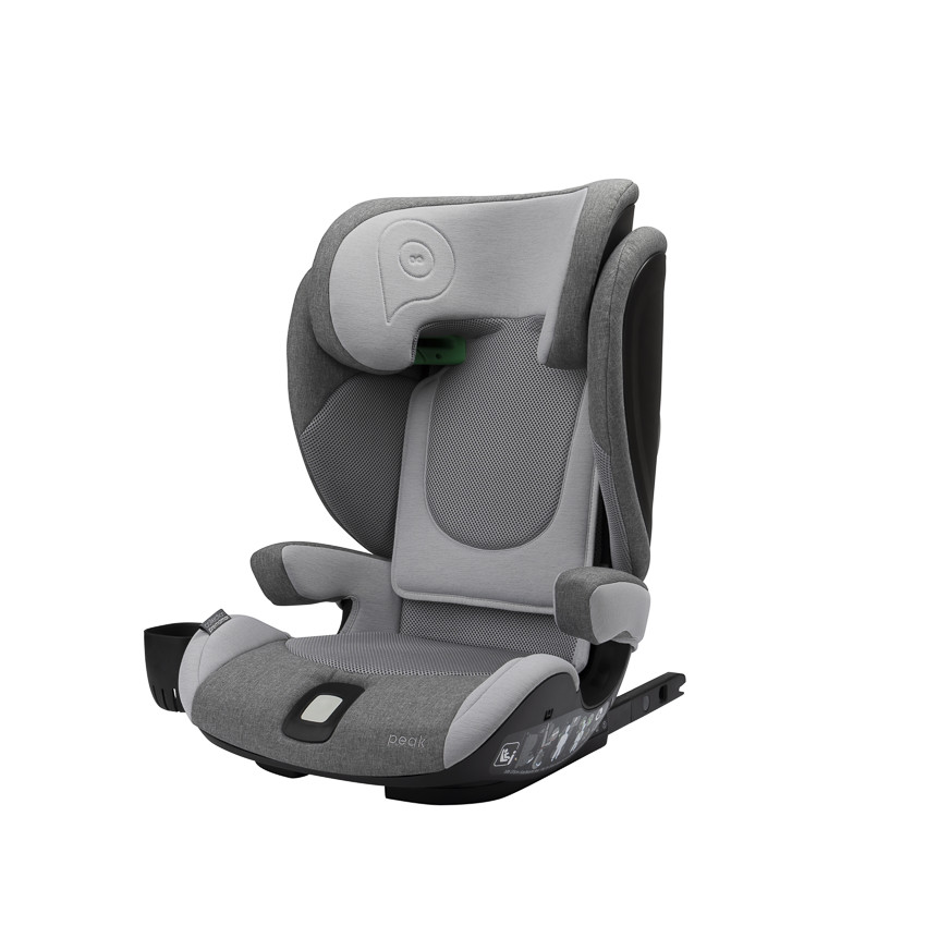 Silla de auto i-Size 100-150 cm Peak Xelium gris 