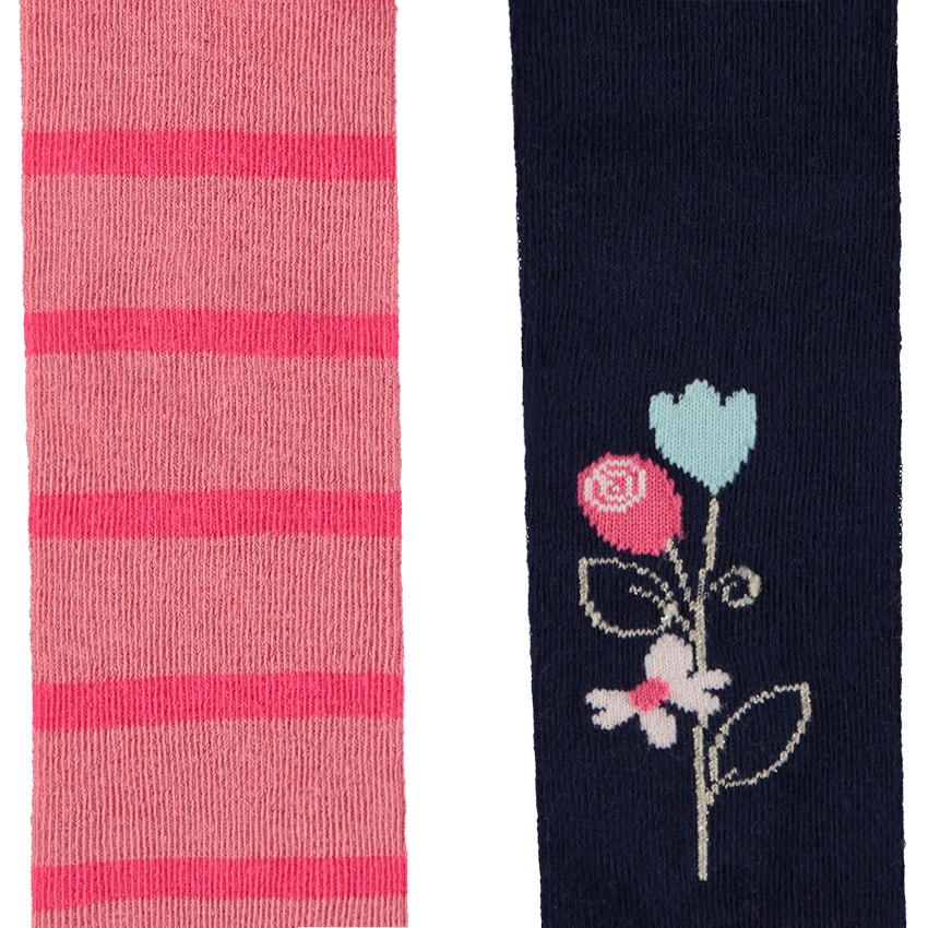 Pack de 2 pares de leotardos gruesos para niña  Additional Pack de 2 pares de leotardos gruesos para niña