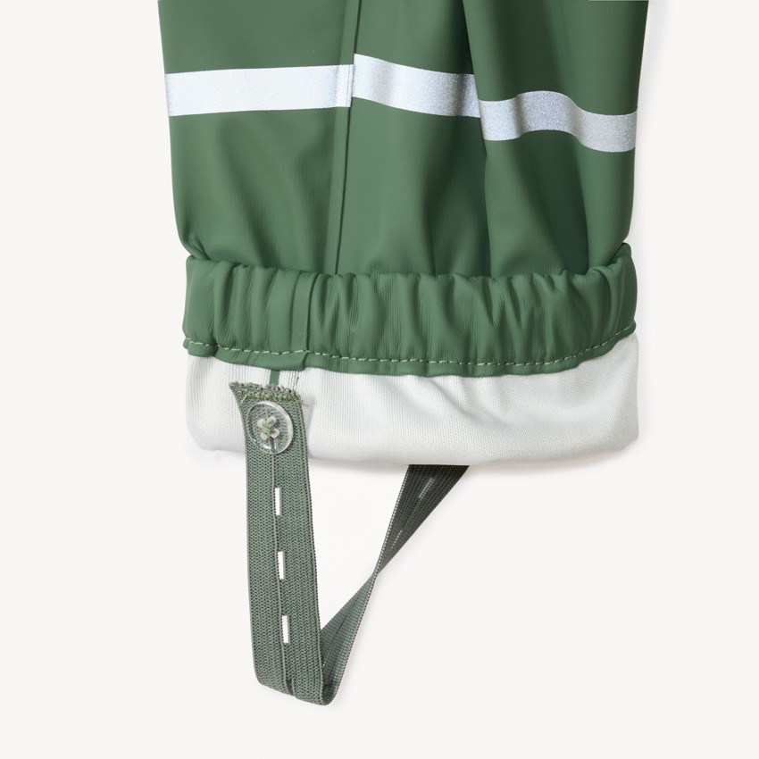 Pantalón de lluvia waterproof con tirantes para bebé niño 