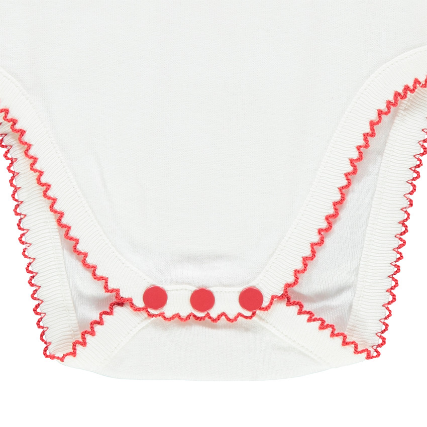 Pack de 3 bodies de jersey de manga corta con dibujos de fantasía 