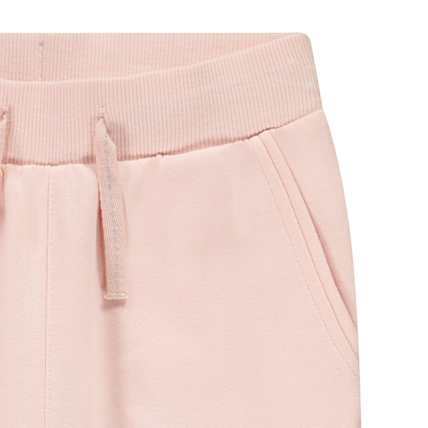 Pantalon de jogging en molleton gratté uni pour fille Main Pantalon de jogging en molleton gratté uni pour fille