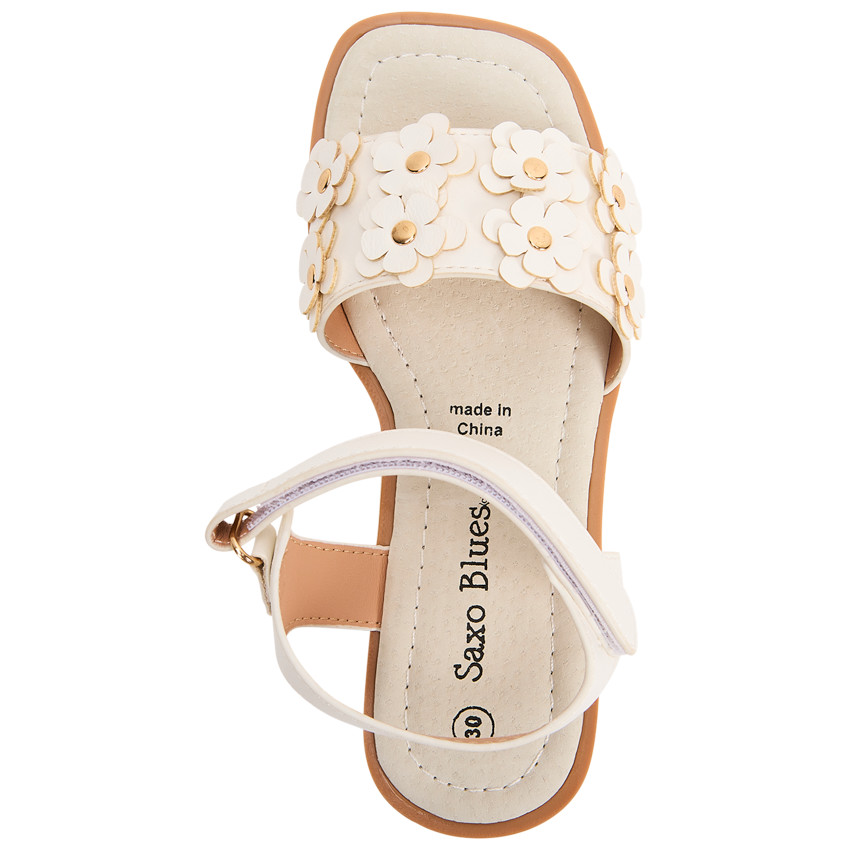 Sandalias de flores 3D con remaches niña 