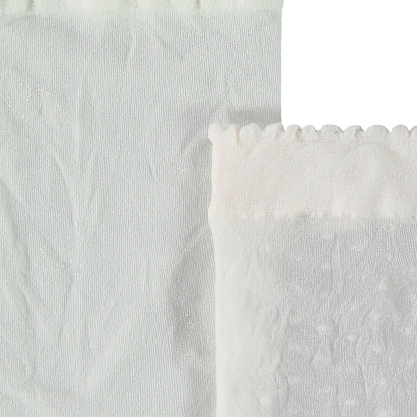 Pack de 2 pares de calcetines finos para niña 