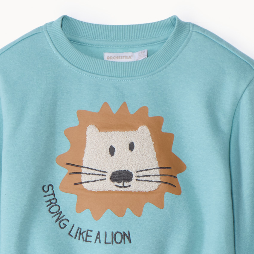 Conjunto sudadera fantasía y pantalón jogging estilo cargo para bebé niño 