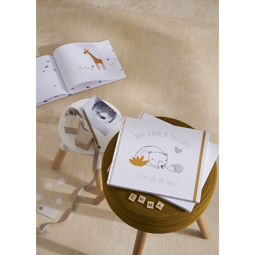 Álbum de nacimiento mixto 