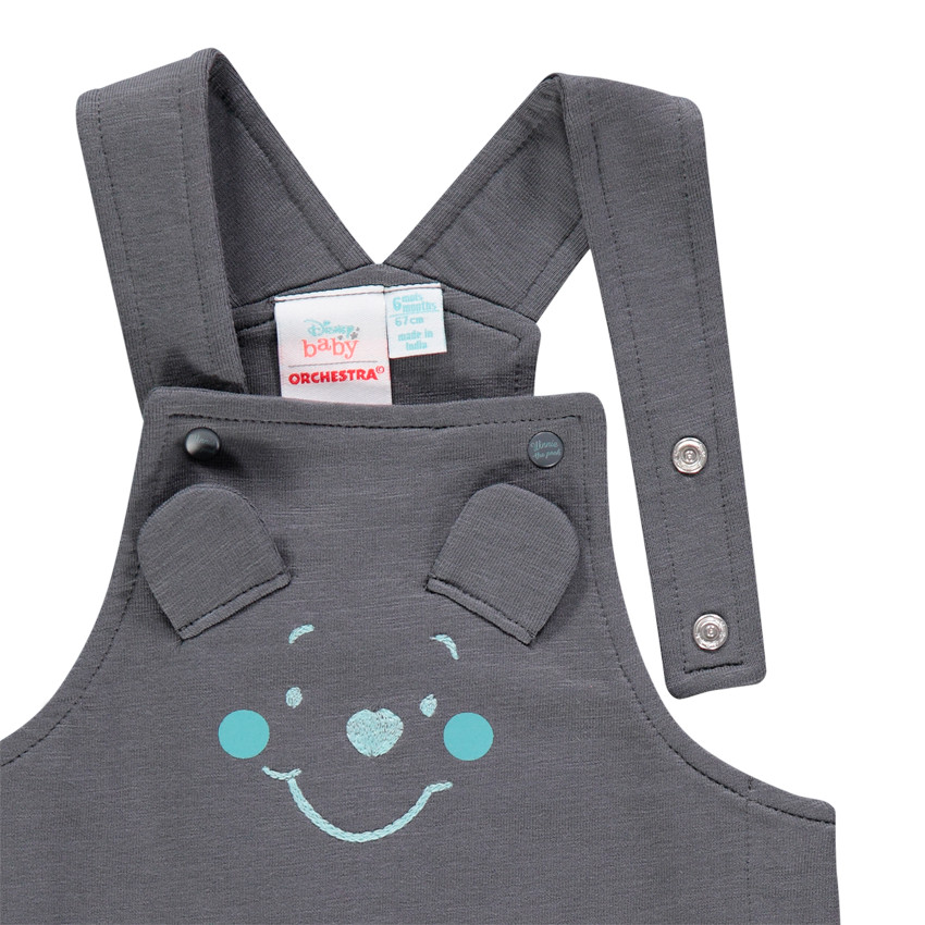 Ensemble t-shirt manches longues imprimé Winnie l'Ourson Disney et salopette  