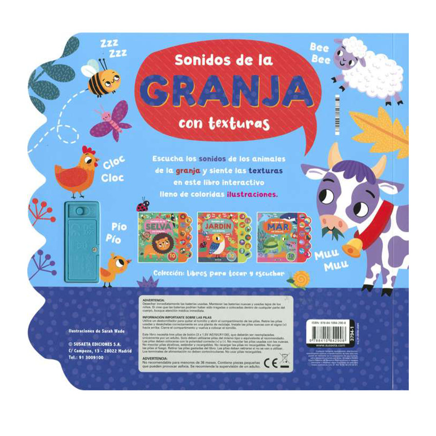 Cuento Sonidos de la granja +3 años 