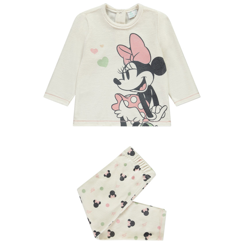 Pyjama 2 pieces Minnie Disney pour bebe fille avec finitions differentes selon l age Orchestra