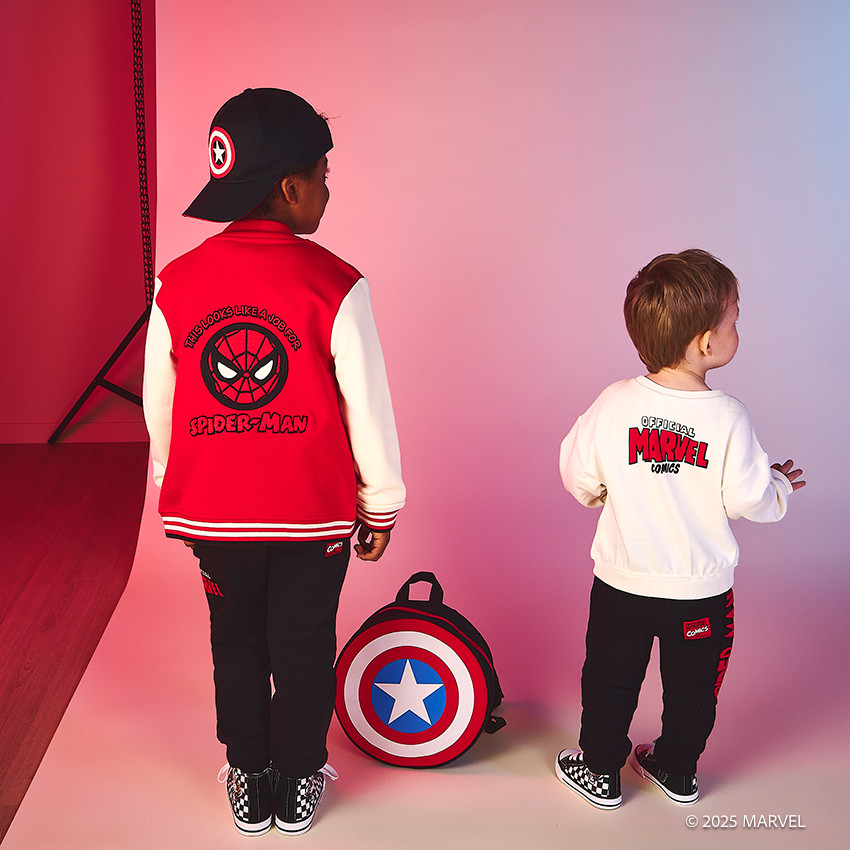 Mochila escudo Capitán América Marvel para niño 