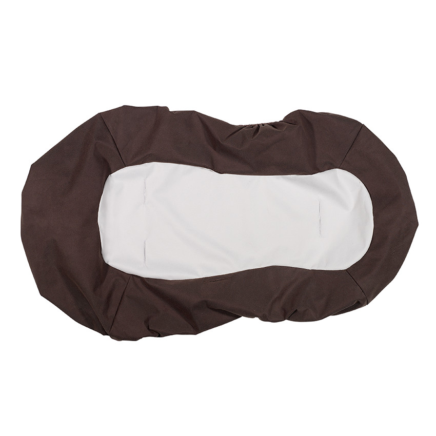 Housse de protection pour transat Up & Down - Marron/Blanc 