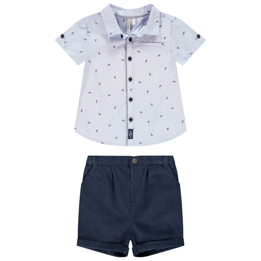 Conjunto camisa y short 