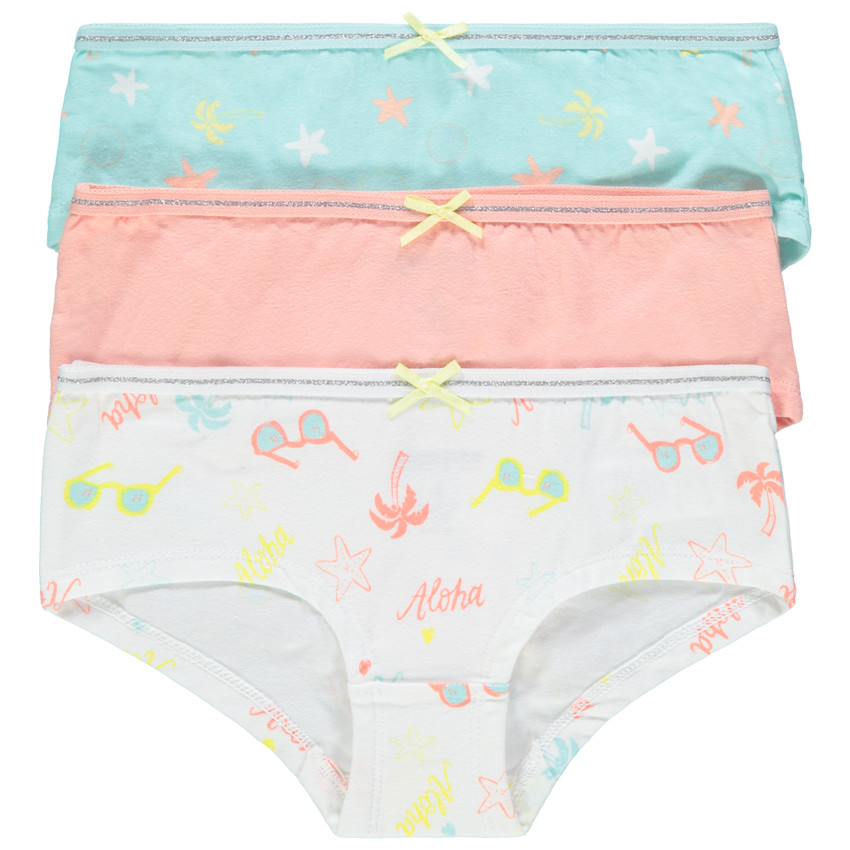 Pack 3 shorties colores pastel  Additional Pack 3 shorties colores pastel