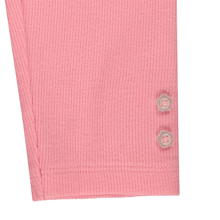 Conjunto sudadera con parche de bucles fantasía + leggings para bebé niña 