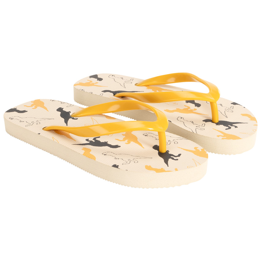 Chanclas estampado T-Rex para niño con tira según la edad 
