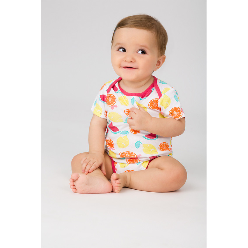 Lote de 5 bodies de fantasía con abertura adaptada a cada edad 